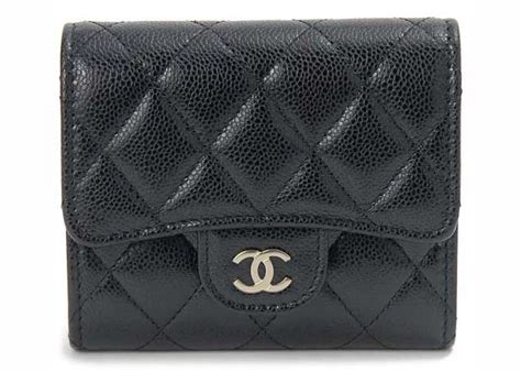 chanel small trifold wallet|CHANEL Small Flap Trifold Wallet Lucky Flower Calf Leather .